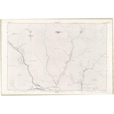 1904 Map of Sutherland Sheet LXXXVIII, 1907 Print