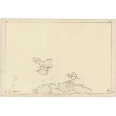 1873 Map of Sutherland, Sheet VIII, 1878 Print