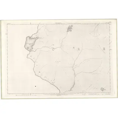 1903 Map of Sutherland Sheet XCII, 1906 Print