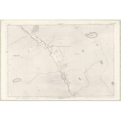 1903 Map of Sutherland Sheet XCIII, 1906 Print