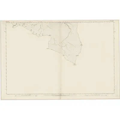 1875 Map of Sutherland, Sheet XCIXA, 1879 Print
