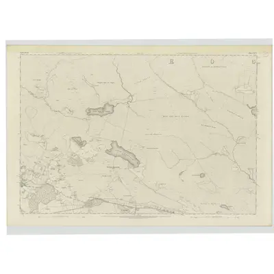 1873 Map of Sutherland, Sheet XCV, 1879 Print