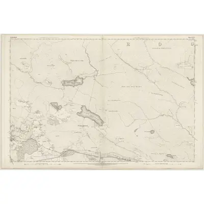 1873 Map of Sutherland, Sheet XCV, 1879 Print