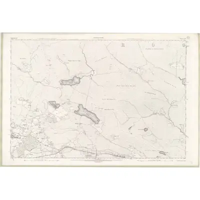 1903 Map of Sutherland Sheet XCV, 1908 Print