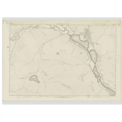 1872 Map of Sutherland, Sheet XCVII, 1879 Print