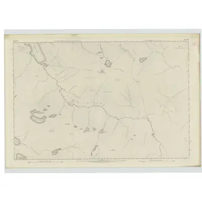 1875 Map of Sutherland, Sheet XIII, 1878 Print