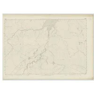1874 Map of Sutherland, Sheet XIV, 1878 Print