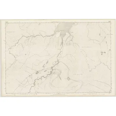 1874 Map of Sutherland, Sheet XIV, 1878 Print