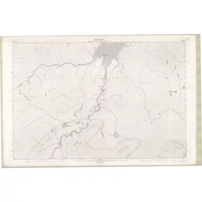 1903 Map of Sutherland Sheet XIV, 1908 Print
