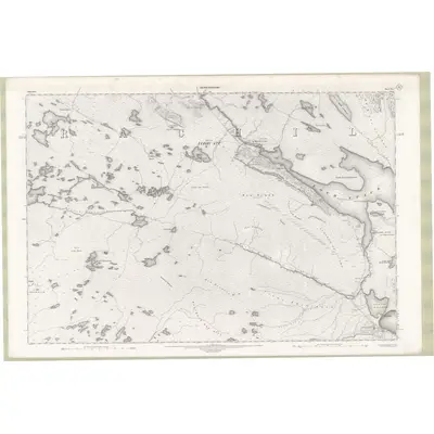 1903 Map of Sutherland Sheet XL, 1907 Print