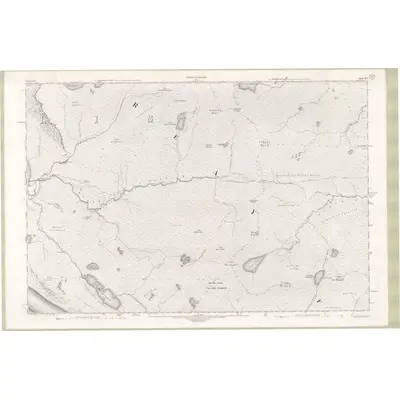 1903 Map of Sutherland Sheet XLI, 1908 Print