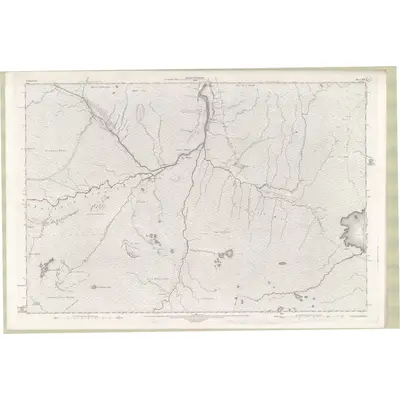 1903 Map of Sutherland Sheet XLII, 1907 Print