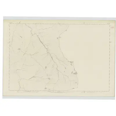 1873 Map of Sutherland, Sheet XLVII, 1878 Print
