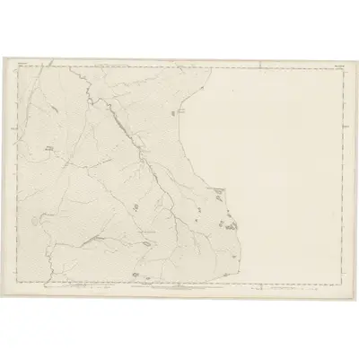1873 Map of Sutherland, Sheet XLVII, 1878 Print