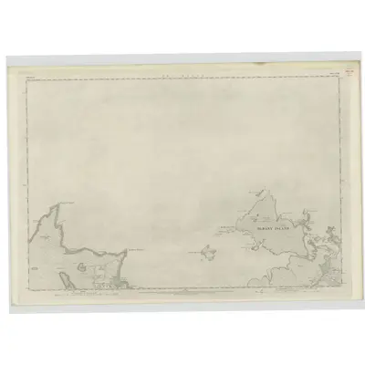 1875 Map of Sutherland, Sheet XLVIII, 1878 Print