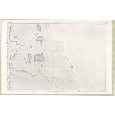 1904 Map of Sutherland Sheet XX, 1908 Print