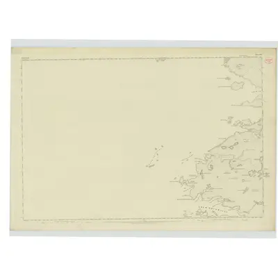 1875 Map of Sutherland, Sheet XXI, 1878 Print