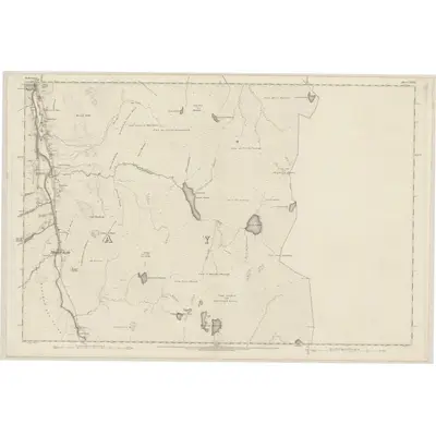 1873 Map of Sutherland, Sheet XXIX, 1878 Print