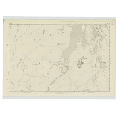1874 Map of Sutherland, Sheet XXV, 1878 Print