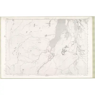 1903 Map of Sutherland Sheet XXV, 1908 Print