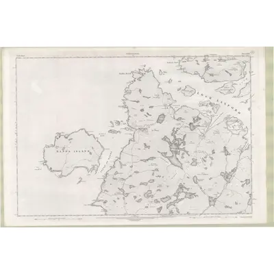1903 Map of Sutherland Sheet XXX, 1907 Print