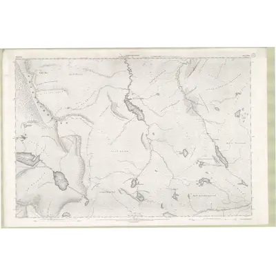 1903 Map of Sutherland Sheet XXXII, 1908 Print