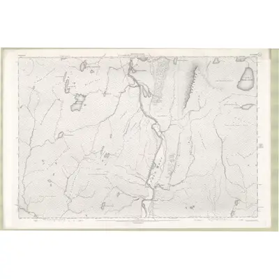 1903 Map of Sutherland Sheet XXXIII, 1908 Print