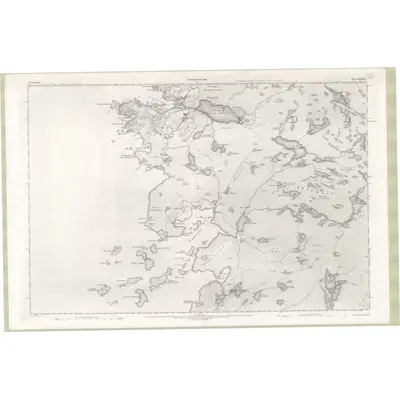 1903 Map of Sutherland Sheet XXXIX, 1908 Print