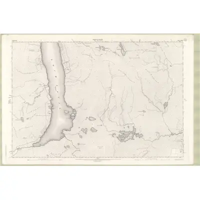 1903 Map of Sutherland Sheet XXXV, 1906 Print