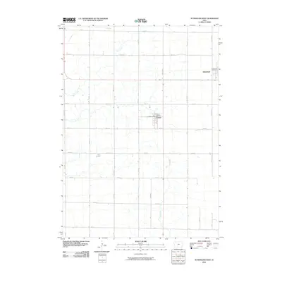 2010 Map of Sutherland West, 2010 Print