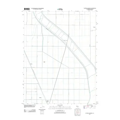 2012 Map of Sutter Causeway, 2012 Print