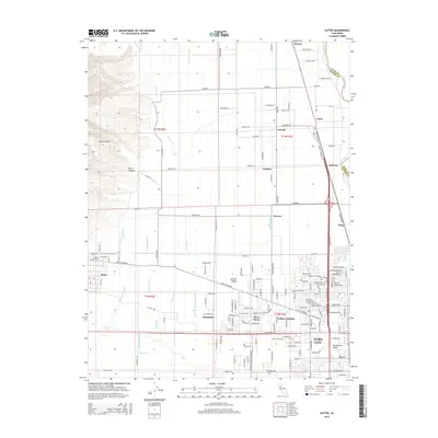 2015 Map of Sutter, 2015 Print