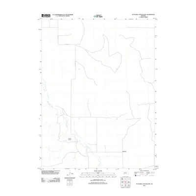 2011 Map of Suttlers Canyon East, 2011 Print