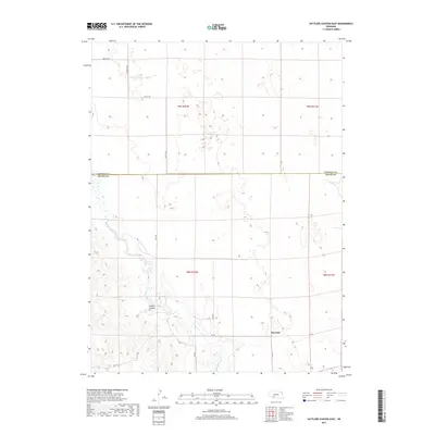 2017 Map of Suttlers Canyon East, 2017 Print