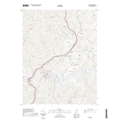 2019 Map of Sutton, 2019 Print