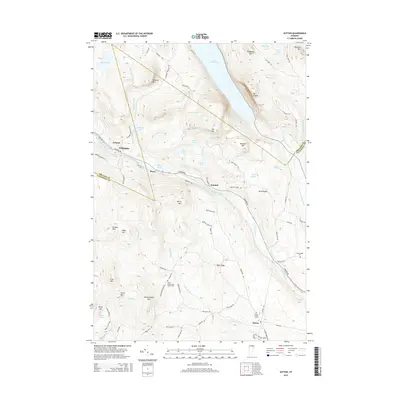 2015 Map of Sutton, 2015 Print
