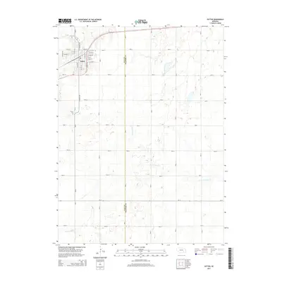 2014 Map of Sutton, 2014 Print