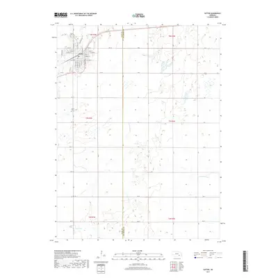 2017 Map of Sutton, 2017 Print
