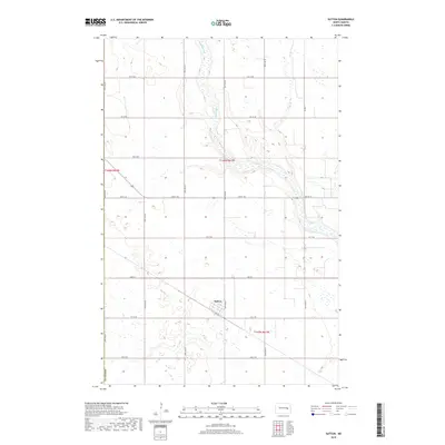 2018 Map of Sutton, 2018 Print