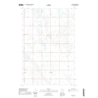 2020 Map of Sutton NE, 2020 Print