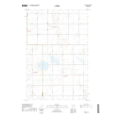 2018 Map of Sutton SW, 2018 Print