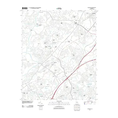 2011 Map of Suwanee, 2011 Print