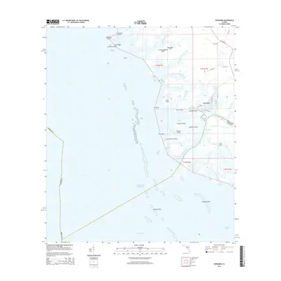 2015 Map of Suwannee, 2015 Print