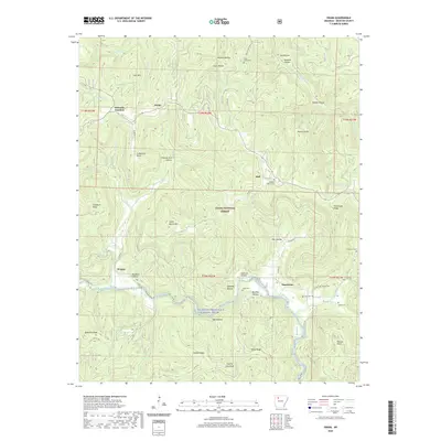 2020 Map of Swain, 2020 Print