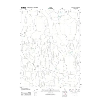 2012 Map of Swains Hole, 2012 Print