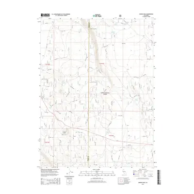 2015 Map of Swains Hole, 2015 Print