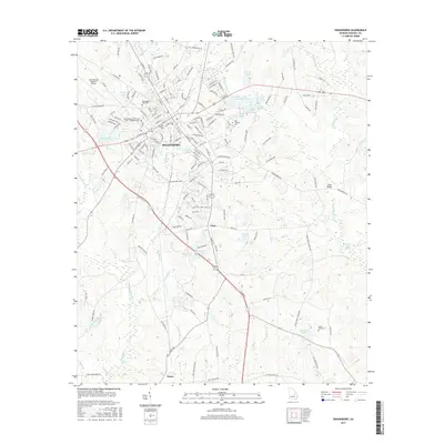 2017 Map of Swainsboro, 2017 Print
