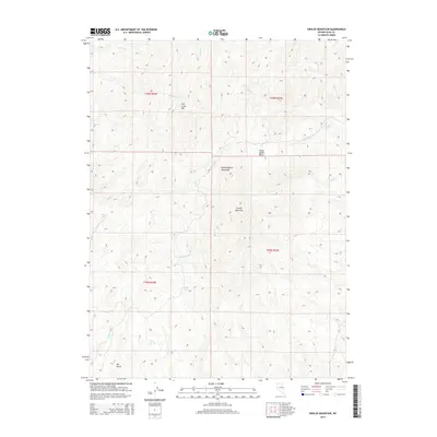 2014 Map of Swales Mountain, 2014 Print