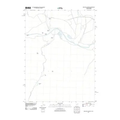2011 Map of Swallow Canyon, 2011 Print