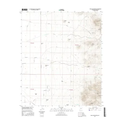 2017 Map of Swallow Fork Peak, 2017 Print
